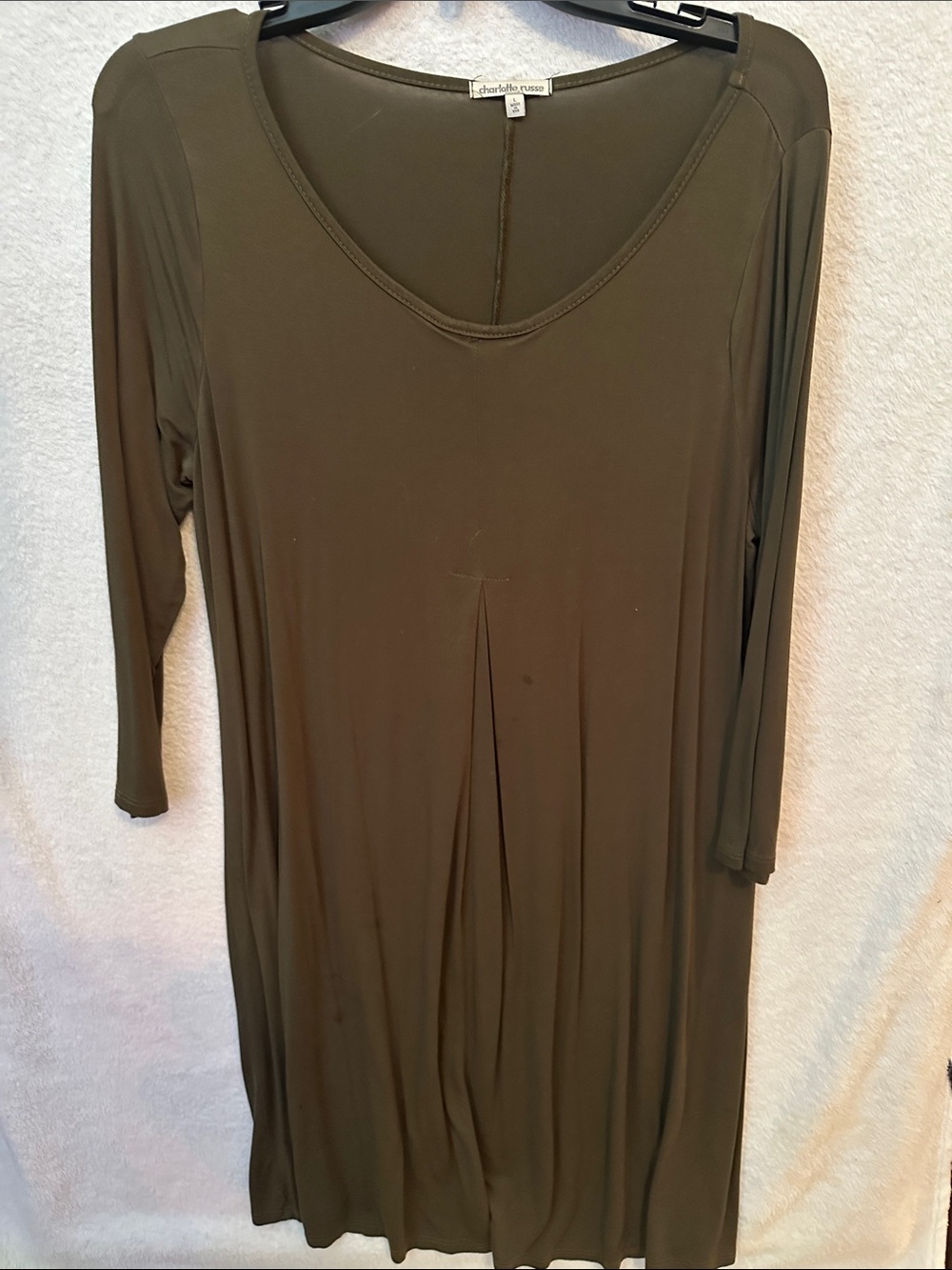 Charlotte Russe Olive Green dress